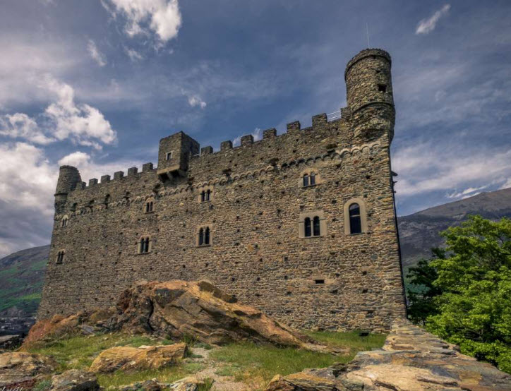 Castello di Ussel, Italy